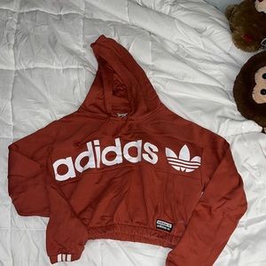 Adidas Cropped Hoodie